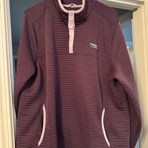 L.L. Bean Women's 2X Plus Pullover - Deep Purple